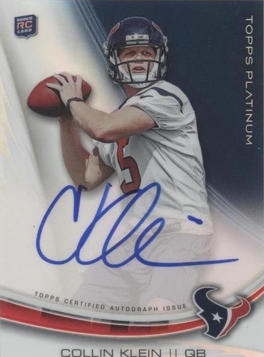 2013 Topps Platinum Collin Klein #A-CK