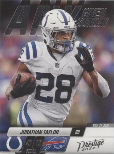 2022 Panini Prestige Jonathan Taylor #14