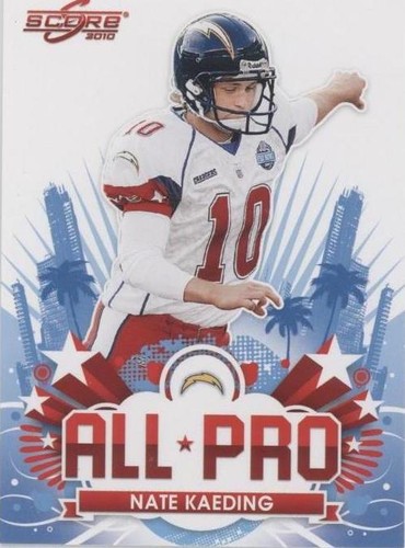 2010 Score Nate Kaeding #21