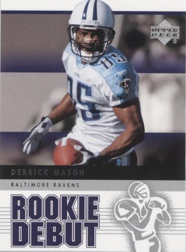 2005 Upper Deck Rookie Debut Derrick Mason #8