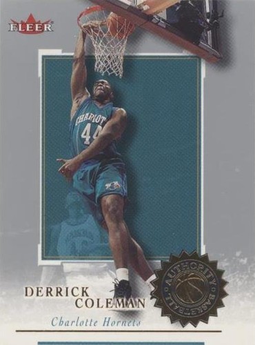 2000-01 Fleer Authority - Derrick Coleman #41