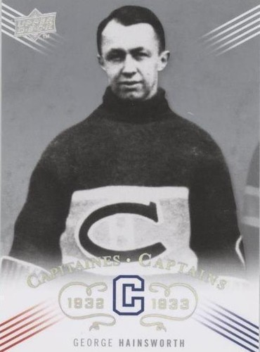 2008-09 Upper Deck Montreal Canadiens Centennial Set - George Hainsworth #208