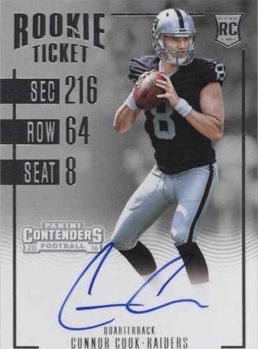2016 Panini Contenders Connor Cook #306