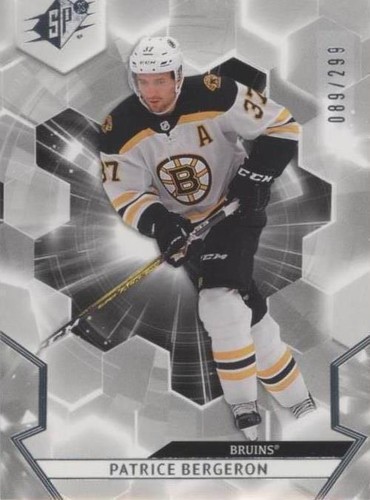 2020-21 SPx - Patrice Bergeron #85