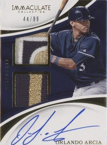 2017 Panini Immaculate Collection - Orlando Arcia #SPR-OA