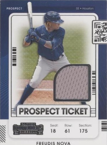 2021 Panini Contenders - Freudis Nova #PTJ-FN