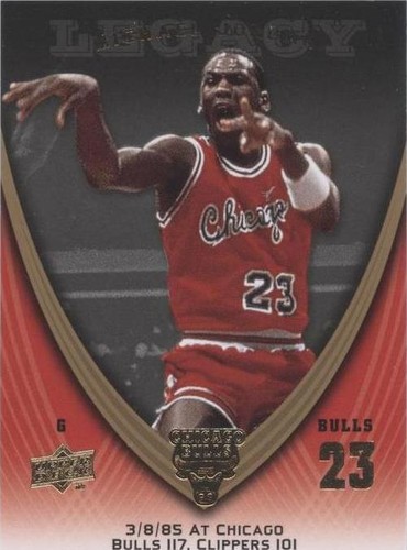 2008-09 Upper Deck Michael Jordan Legacy - Michael Jordan #62