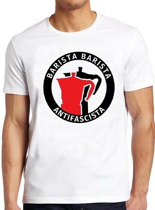 Barista, Barista ANTIFASCISTA T-Shirt Antifaschistische Aktion Antifa Punk Links