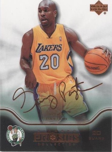 2004-05 Upper Deck Pro Sigs Diamond Collection - Gary Payton #6