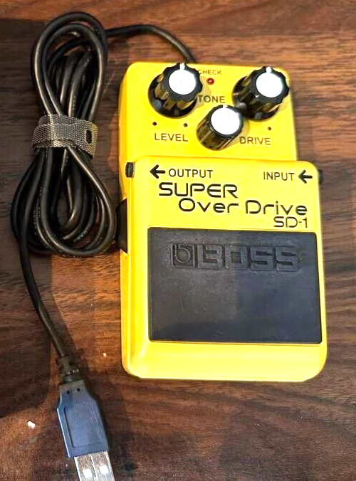 ギター BOSS Compact Mouse SD-1 BOSS Compact Effect Pedal PC USB Mouse SD-1 Super Over Drive