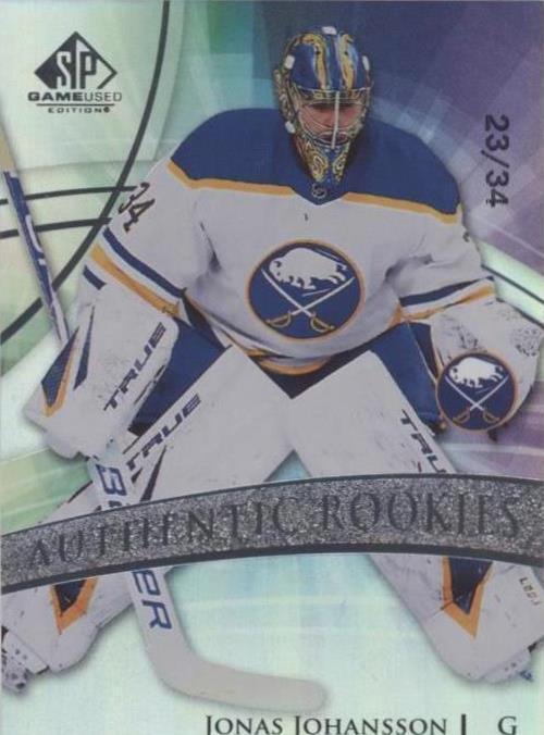 2020-21 Upper Deck SP Game Used - Jonas Johansson #173