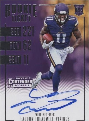 2016 Panini Contenders Laquon Treadwell #326
