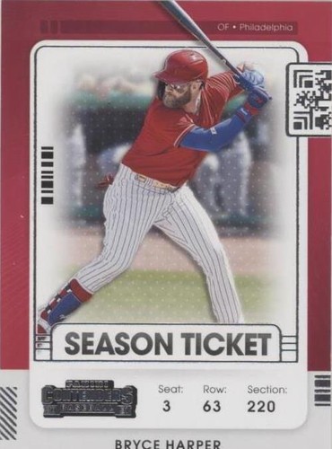 2021 Panini Contenders - Bryce Harper #99