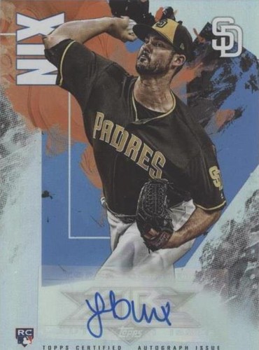 2019 Topps Fire - Jacob Nix #FA-JN