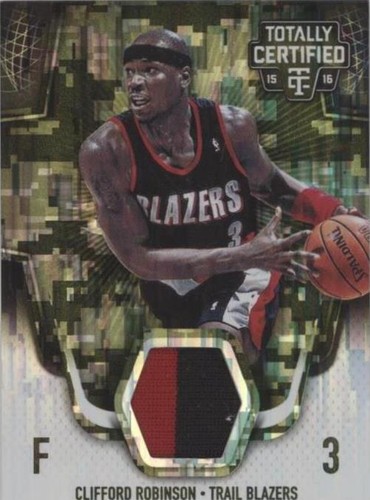 2015-16 Panini Totally Certified - Clifford Robinson #TCM-CR
