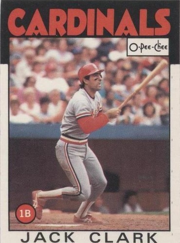 1986 O-Pee-Chee - Jack Clark #350