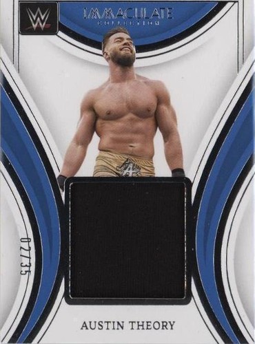 2023 Panini Immaculate Collection WWE - Austin Theory #RM-ATH