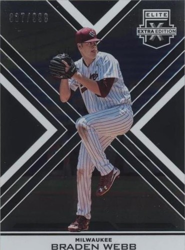 2016 Panini Elite Extra Edition - Braden Webb #74
