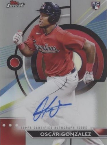2023 Topps Finest - Oscar Gonzalez #FA-OG
