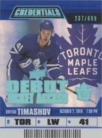 2019-20 Upper Deck Credentials - Dmytro Timashov #118