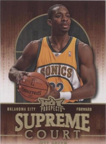 2008-09 Fleer Hot Prospects - Jeff Green #SC-18