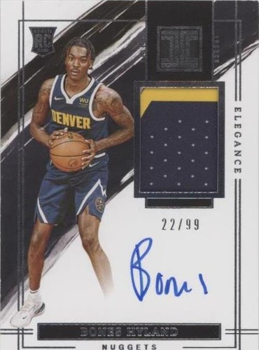 2021-22 Panini Impeccable - Bones Hyland #126