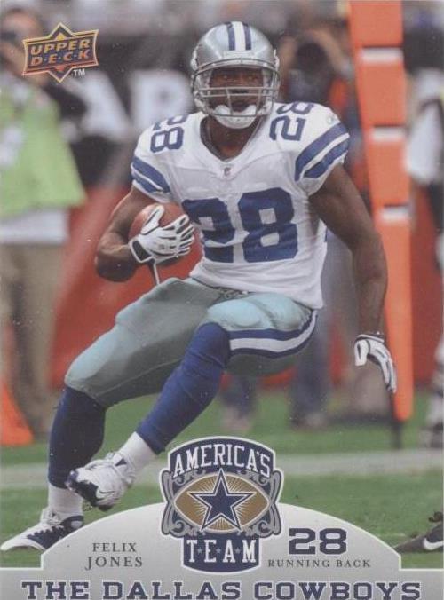 2009 Upper Deck America's Team Felix Jones #49