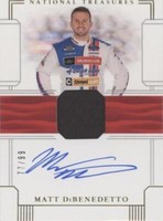 2020 Panini National Treasures - Matt DiBenedetto #FS-MD