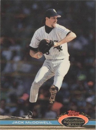 1991 Topps Stadium Club - Jack McDowell #87
