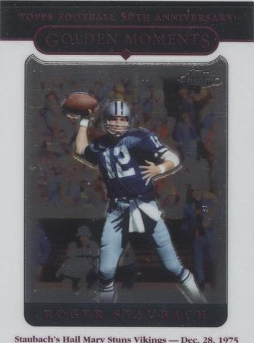 2005 Topps Chrome Roger Staubach #165