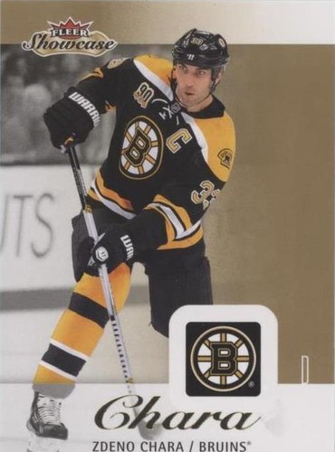 2013-14 Fleer Showcase - Zdeno Chara #8