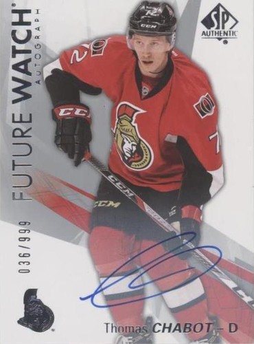 2016-17 SP Authentic - Thomas Chabot #173