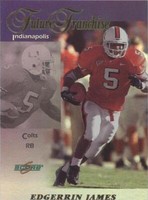 1999 Score Edgerrin James Peyton Manning #20