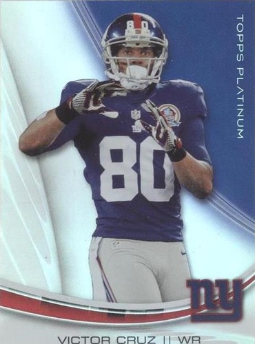 2013 Topps Platinum Victor Cruz #92