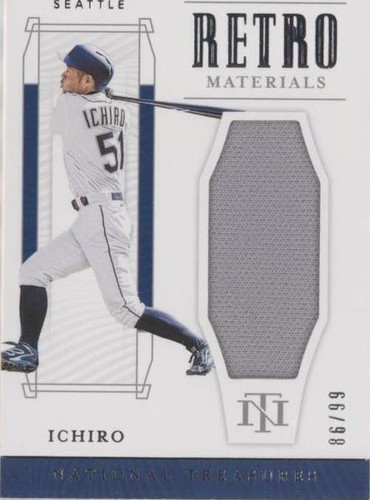 ICHIRO SUZUKI 1/1 Game Used Patch ONE OF ONE 2021 Panini National