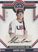 2022 Panini USA Baseball Stars & Stripes - Gavin Cross #CNTS-GC1