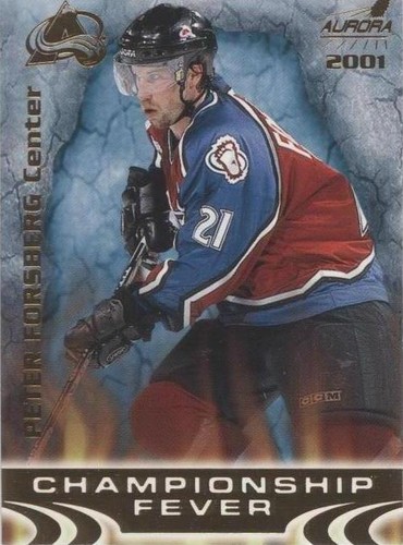 2000-01 Pacific Aurora - Peter Forsberg #5