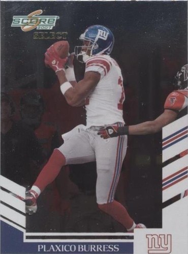 2007 Score Select Plaxico Burress #12