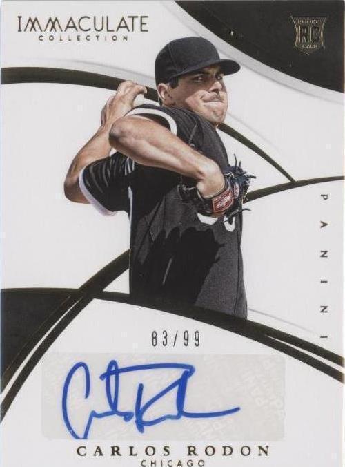 2015 Panini Immaculate Collection - Carlos Rodon #155