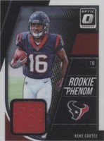 2018 Donruss Optic Keke Coutee #RP-KC