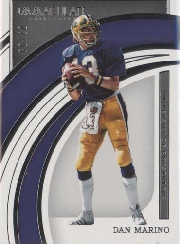 2022 Panini Immaculate Collection Collegiate Dan Marino #26