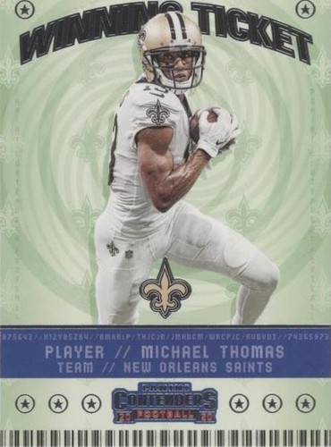 2020 Panini Contenders Michael Thomas New Orleans Saints #WT8