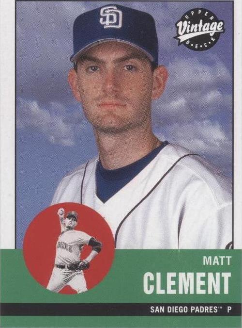 Upper Deck Vintage 2001 - Matt Clement #291