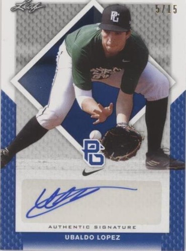 2016 Leaf Perfect Game National Showcase - Ubaldo Lopez #BA-073
