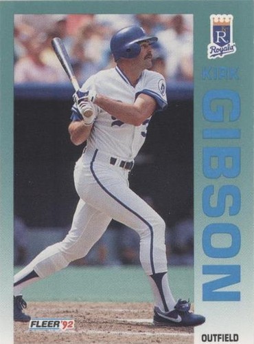 1992 Fleer - Kirk Gibson #157