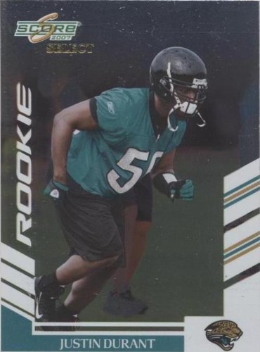 2007 Score Select Justin Durant #330