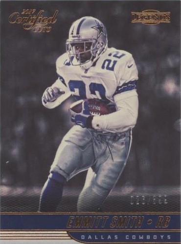 2017 Panini Certified Cuts Emmitt Smith #120