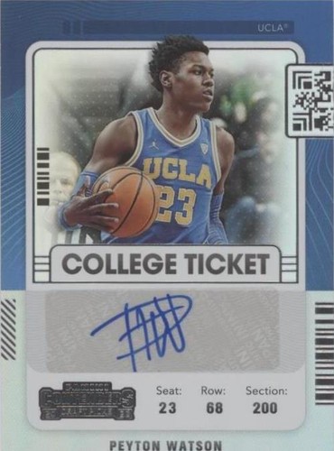 2022-23 Panini Chronicle ペイトンワトソン RPA レデ 2022-23 Panini Chronicles Limited No. LRJ-PWA - Peyton