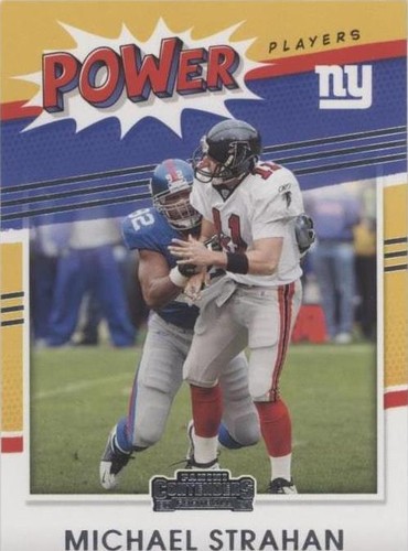 2021 Panini Contenders Michael Strahan #PP-MST