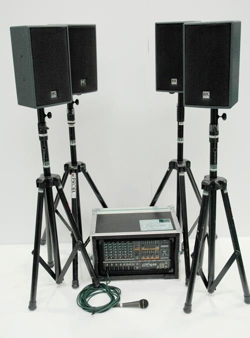4 speaker PA system for rent. in Shipley, West Yorkshire Gumtree